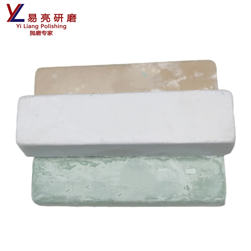 Medical Device Wax Mirror Polishing Solid Wax Polishing Purple White Green Blasting Media Jewelers Rouge Polishing Compound YL