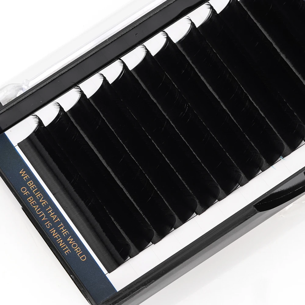 Korean PBT Custom Private Label Faux Mink Individual Lashes Supplies Lash Trays Volume Classic Cashmere Eyelash Extension