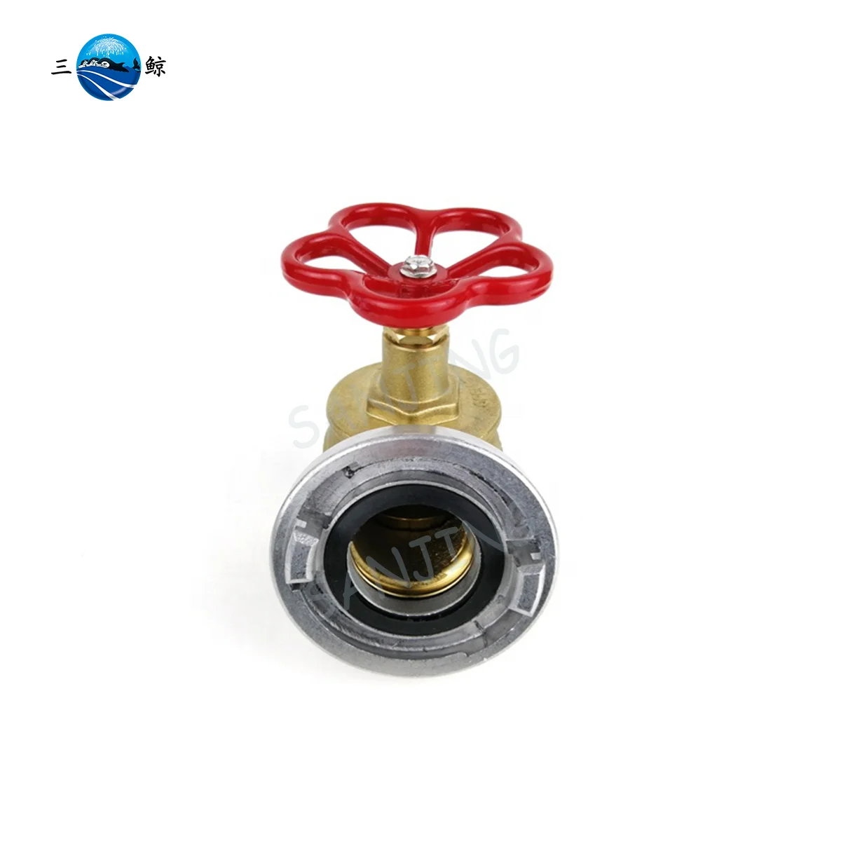 Factory Direct Sales Brass Storz Type Oblique Landing Valve For Fire Hose