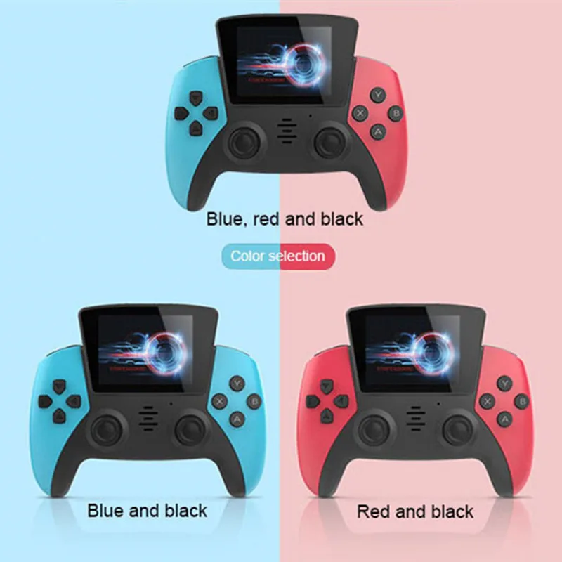 D6 handle game console double joystick 10 emulators PSP nostalgic doubles retro arcade game console