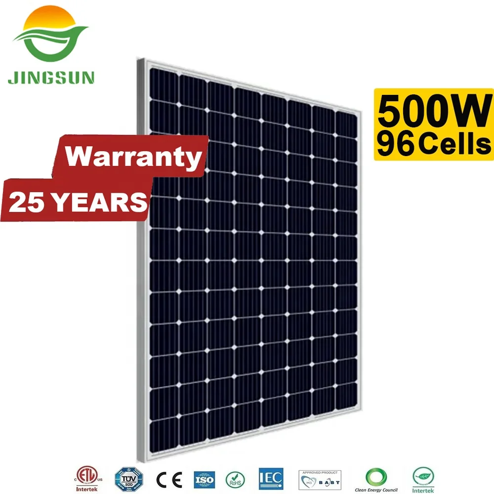 Jingsun A grade monocrystalline 5bb solar panel 400w 500w