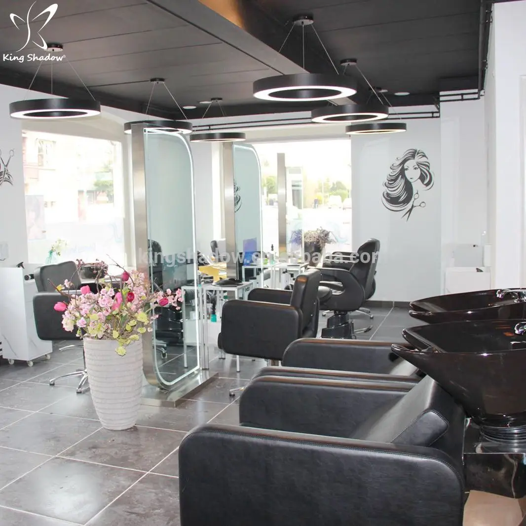 Горячая Распродажа! Оборудование для европейских салонов, зеркальное двустороннее зеркало, Стайлинг зеркал