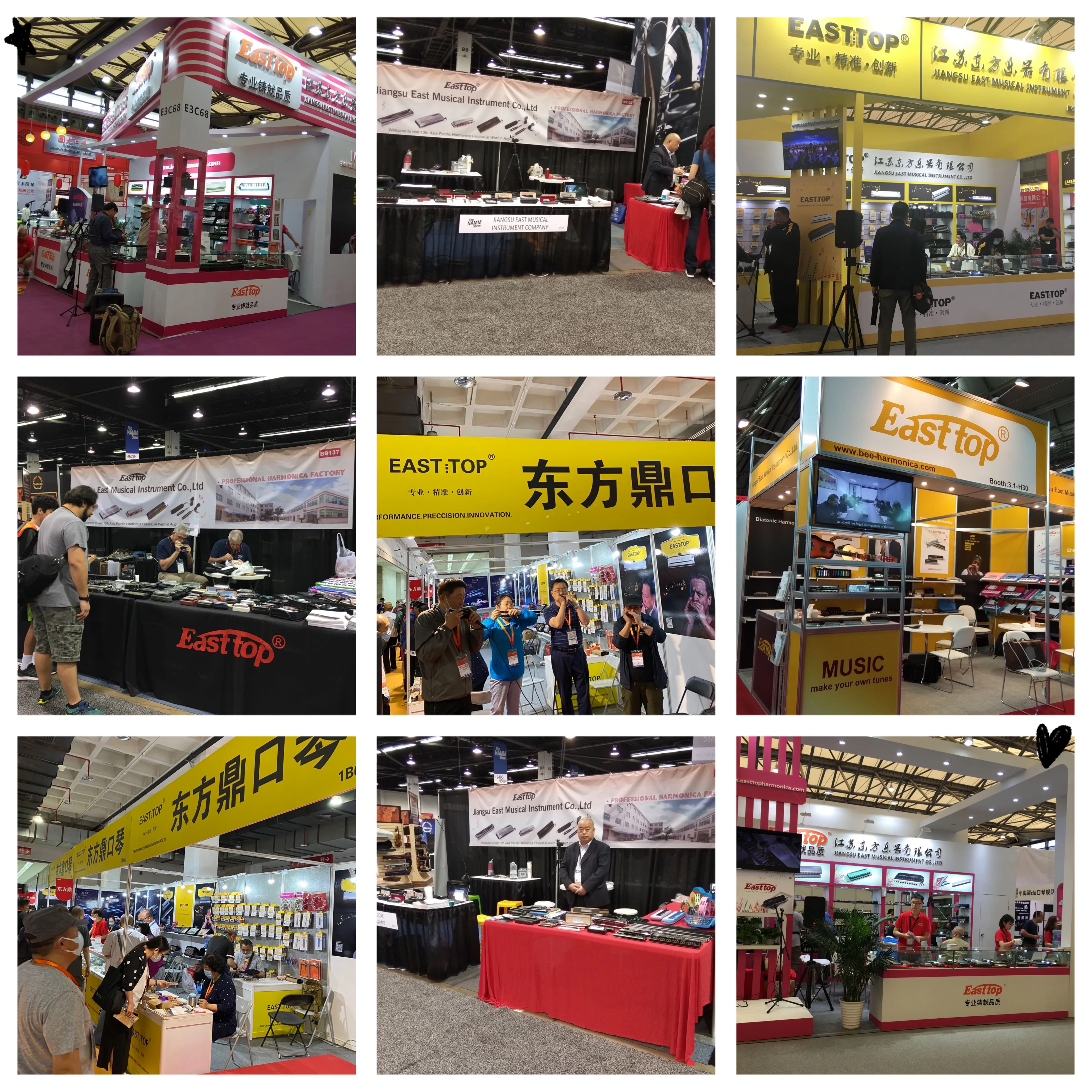 BEE brand 16 holes  aluminum reedplate stainless iron cover toy harmonica mouth organ gift present