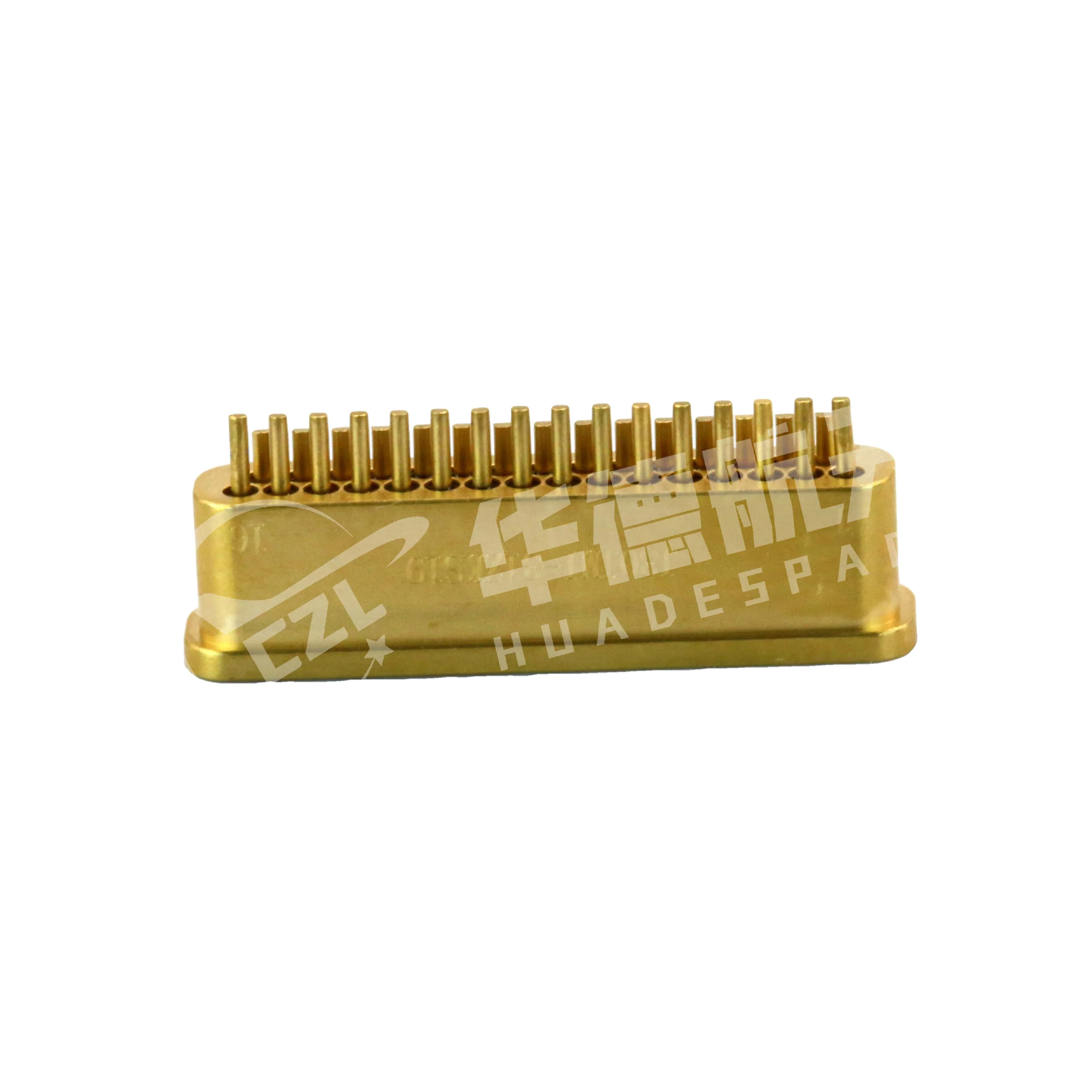 Huadespace Factory Outlet Glass Sintering 31 Pin Plug Socket J30JMI-31ZKS19 ZKS/TJS/ZKH Micro Rectangular Electrical Connector