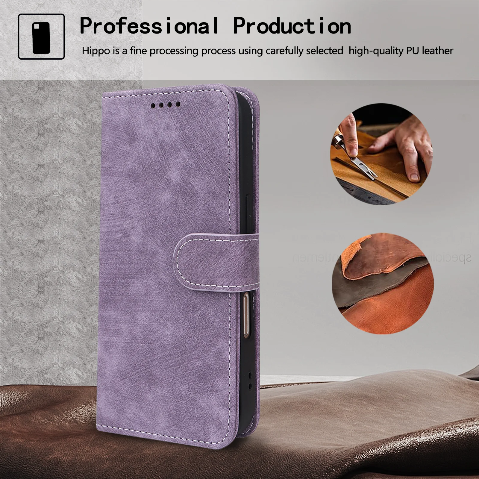 Multifunction Purse Bags Leather Phone Case for Samsung Galaxy S25 S24 FE Note 10 Plus 20 Ultra 5G Wallet PU Mobile Phone Cover