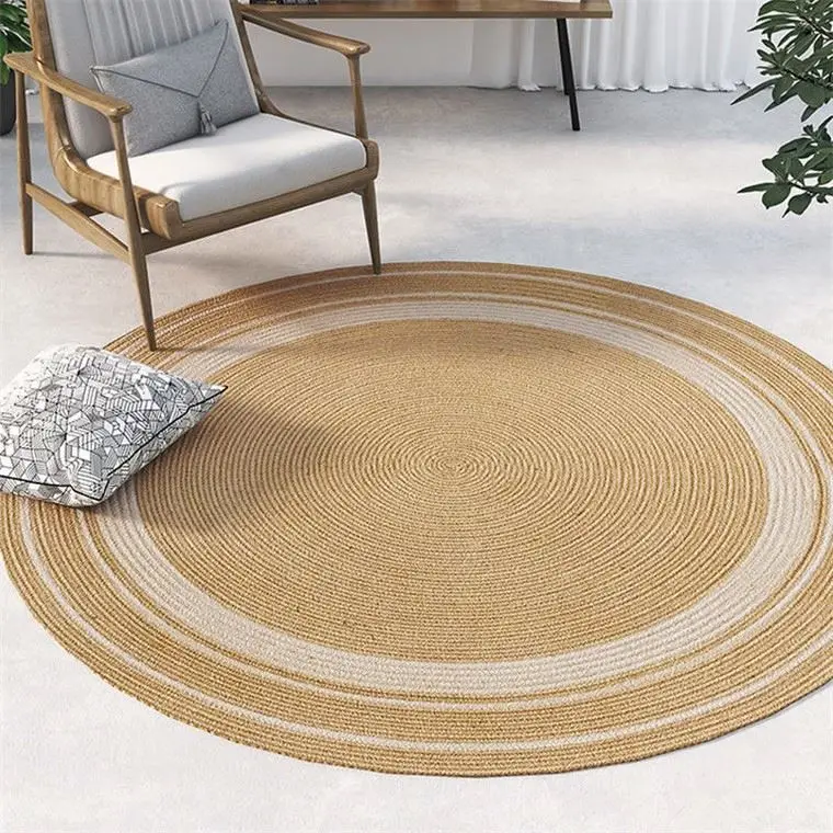 Shaped Rug For Your Home Area Rugs Made In Turkey Sisal Carpet Bedroom Anti Slip Synthetic Outdoor Hand Knotted 100%