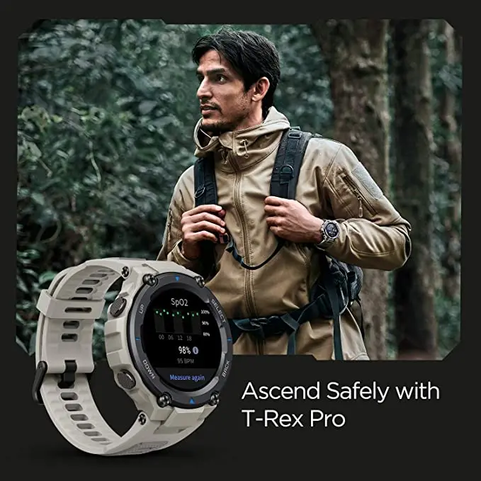 
New Original Amazfit Trex Pro Outdoor Smartwatch 100+ Sports 10 ATM 18-day Battery Life Swimming Smart Watch For iOS Phone 