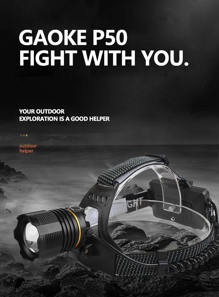 Ridding and working headlights, special for hiking headlamp, high power headlamp
