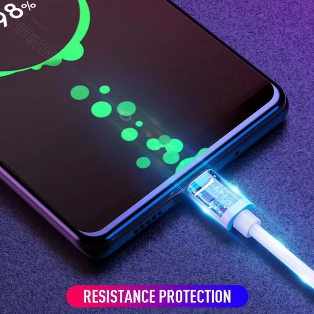 Оптовый Тип C кабель для Huawei P30 Pro быстрый USB зарядного устройства