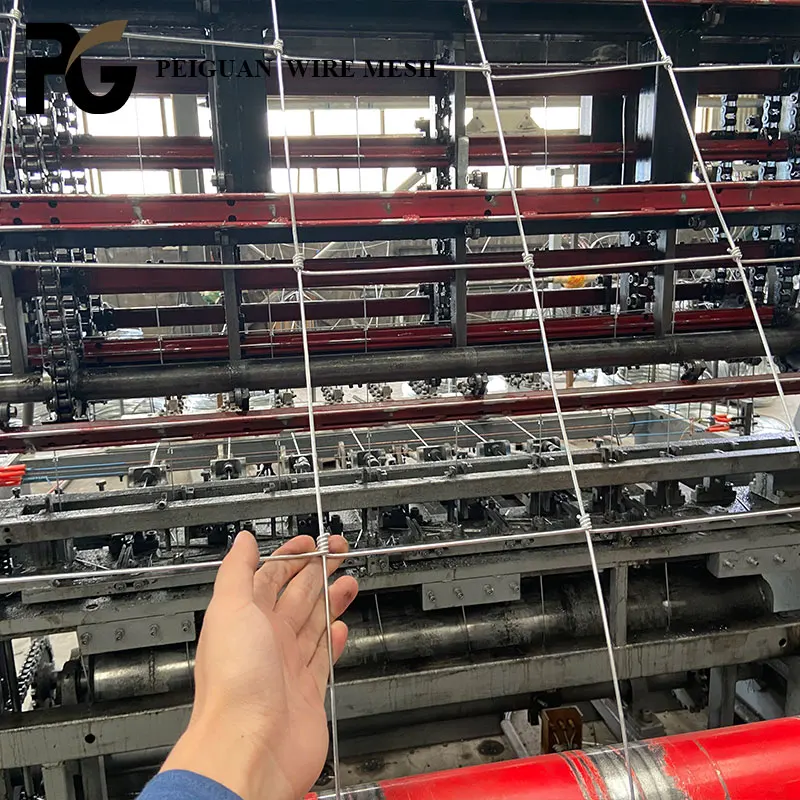 Portable Outdoor 8ft Veld Span Field Fence 100 m Farm Fencing Net game fence wire for Sale