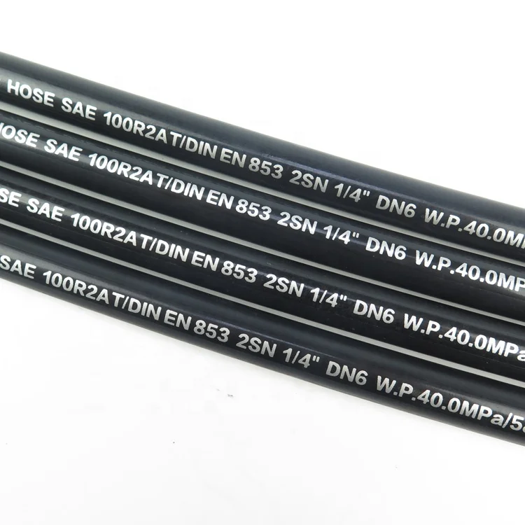 Hot Product Smooth Surface Wear Resistant Sae 100 R1 1Sn 12 High Pressure Jet 38 Washer Hose