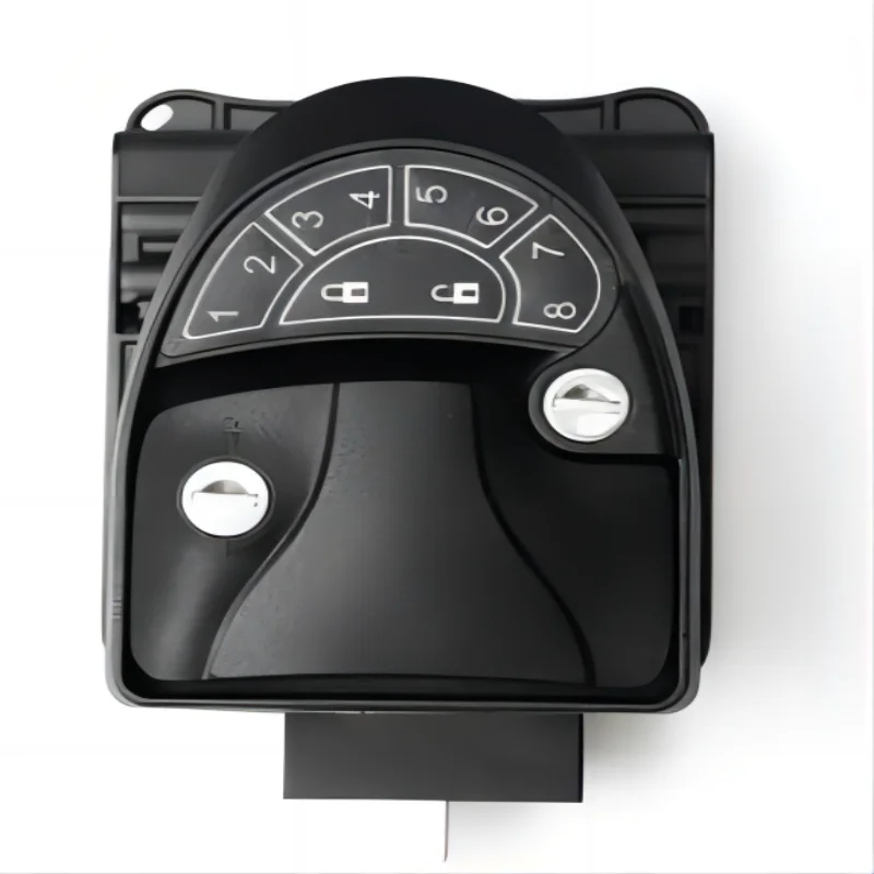 Black Backlit Keypad Handle Deadbolt RV Keyless Entry Door Lock For RVs