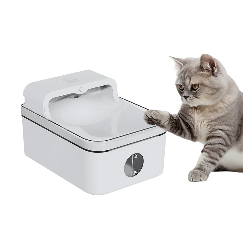 Fanhappy 3L Pet Wireless large-capacity lithium battery sensing automatic WIFI App control Smart dog cat water fountain