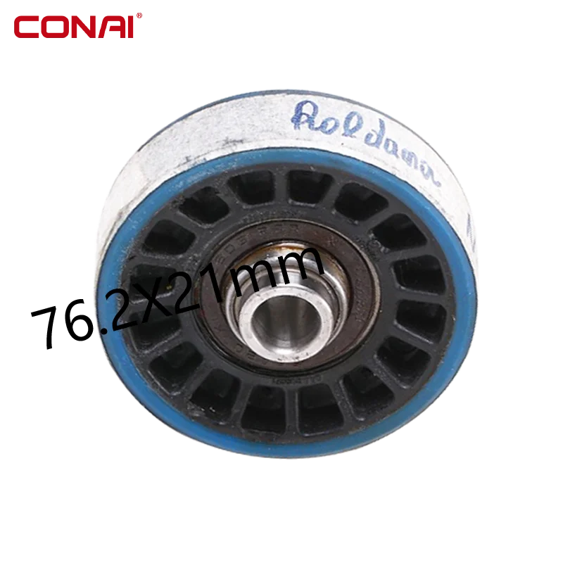 Supply All Brand Escalator Parts  Escalator Parts Reasonable Price Blue PU Escalator Step Chain Roller