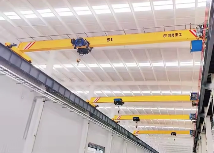 1 ton 2 ton  5 ton 10 ton EOT overhead crane with remote control 20 ton single girder bridge crane price 5T 10T  for sale