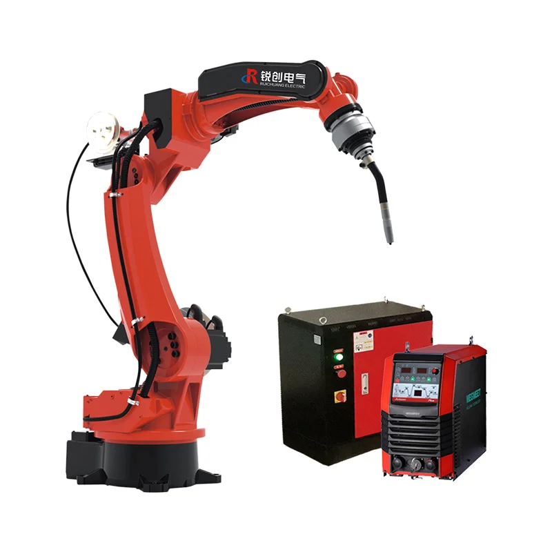 6 Axis MIG MAG TIG CO2 Intelligent Welding Robot CNC Controlled Automatic Industrial Welding Robot