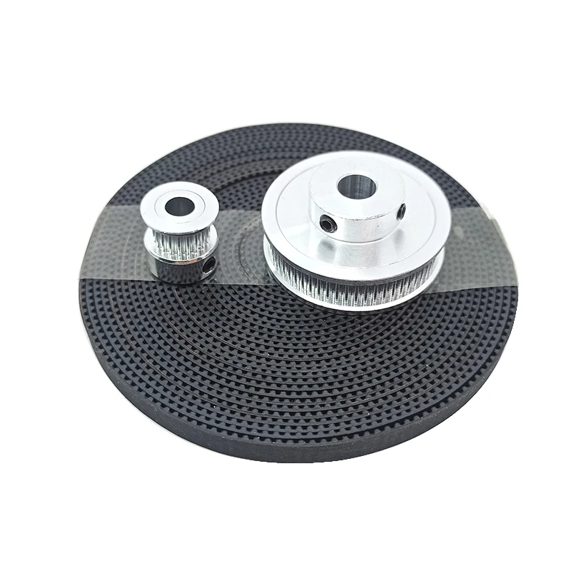 3M 5M BF 15T 20T 25T 30T 40 teeth aluminum alloy motor synchronous pulley (1600658231927)