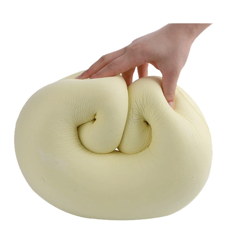 Adult Cozy Soft Velvet Fabric Hygroscopic 100% Pure Memory Foam Neck Pillow