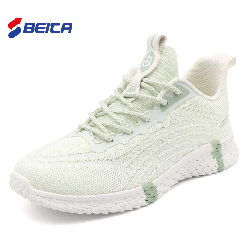 China Sport Shoes Lace Upper Soft Collar New Spring Style Sport Shoes Ladies Sneakers Fashion