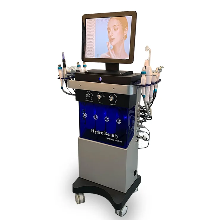 2023 NEW Skin care hydradermabrasion hydra dermabrasion aqua facial peel rf ultrasonic hydro dermabrasion facial machine