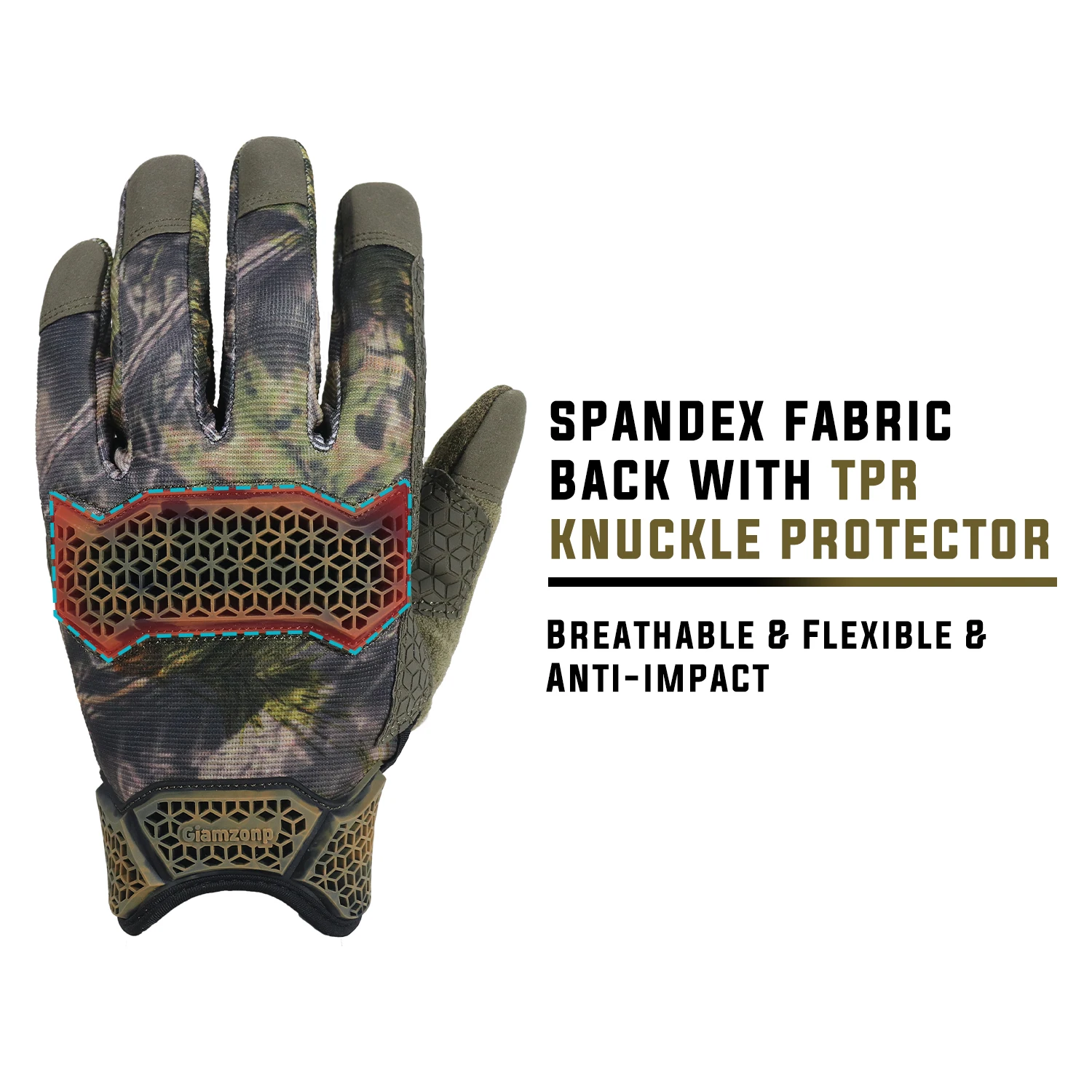 Prisafety Factory brand custom Microfiber Spandex TPR protector anti-abrasion anti-tear anti-slip work training tactical gloves