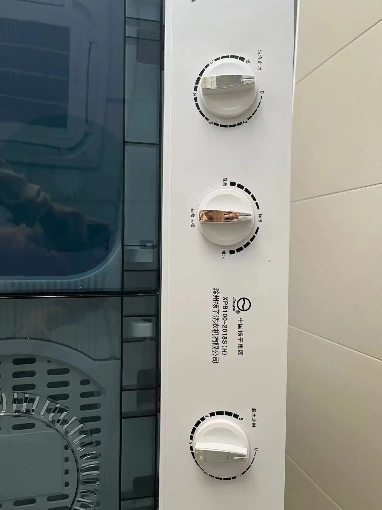 Hot  10kg double bucket semi-automatic washing machine top load household washing machine