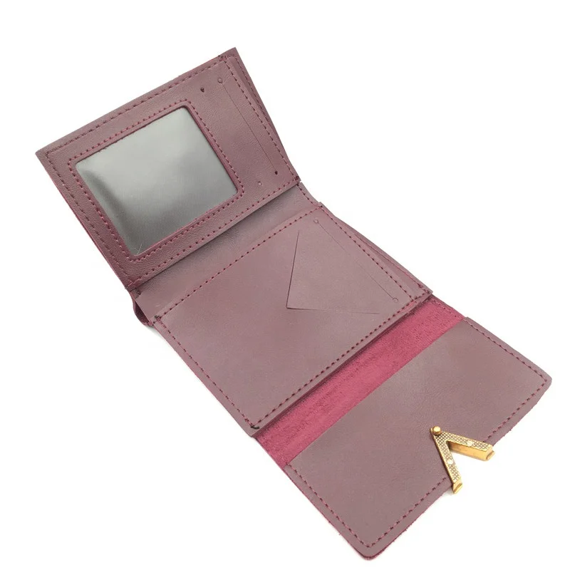 Mini Womens Wallets And Purses Short Female Coin Purse Credit Card Holder pocket small wallet for women