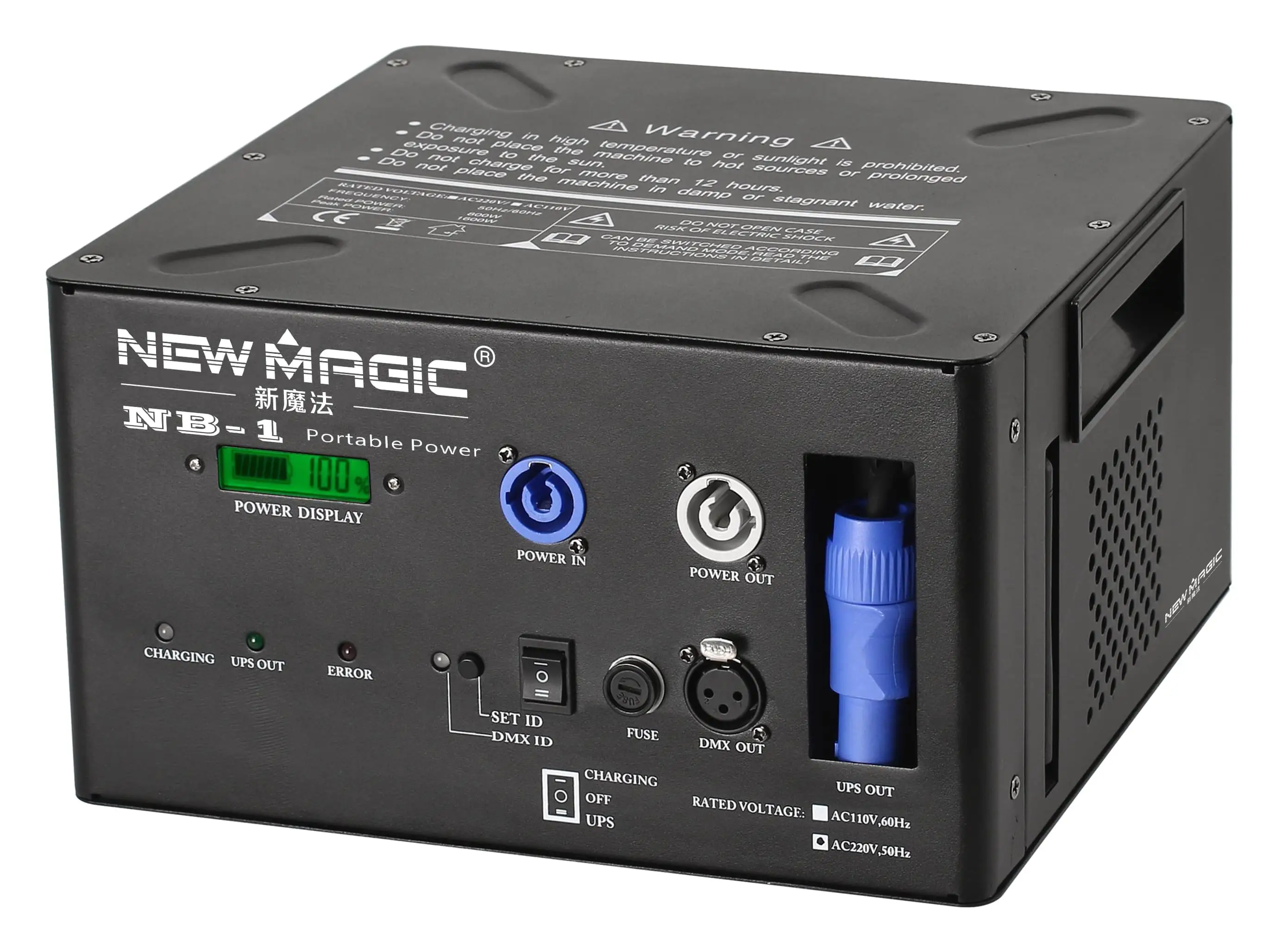 Easy to carry mini portable power supply new technology battery for old spark machine stage effect equipment use for celebration