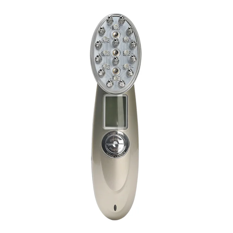 Light RF Hair Loss Renewable Therapy Vibration Massage Scalp Laser Hair Growth Rechargeable Care Deviceh