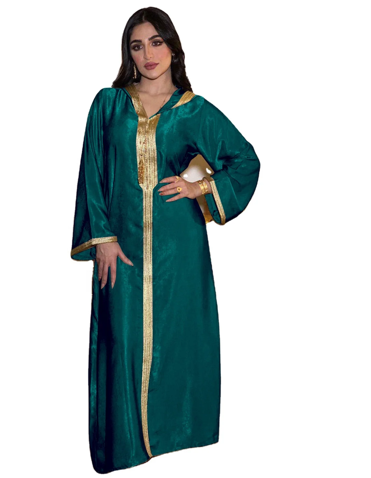 2020 dubai muslim robes arab women abaya turkish dress kaftans wholesale