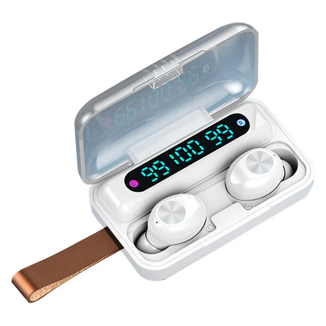 Высокое качество F9-10 Смарт Bluetooh 5 1 светодиодный дисплей Hi-Fi шумоподавление игровые беспроводные наушники Ear pods гарнитура наушники-вкладыши Tws