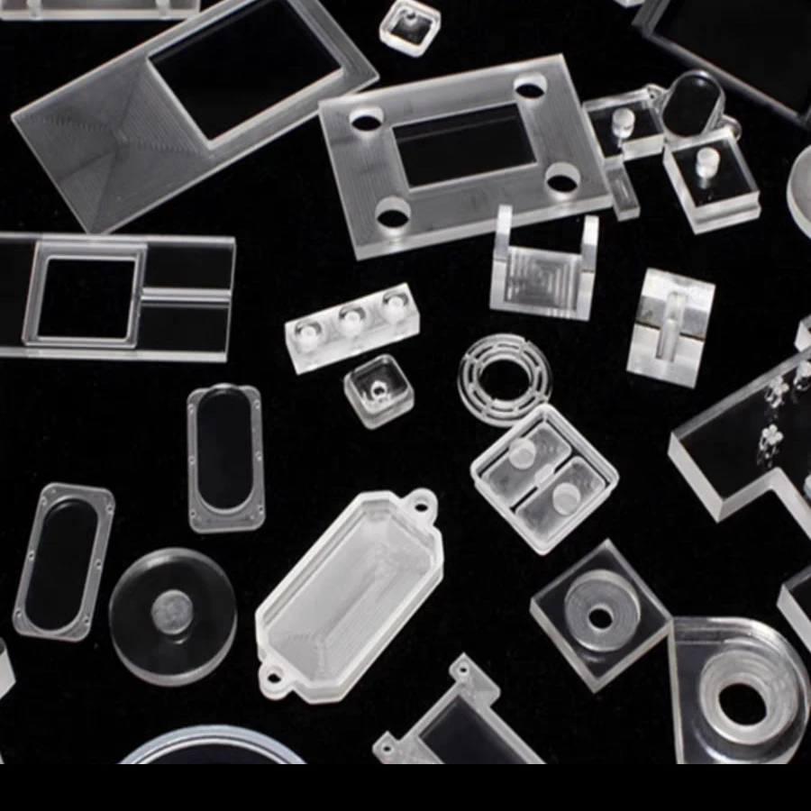CNC machining acrylic plastic nylon product fixed parts, precision number milling milling