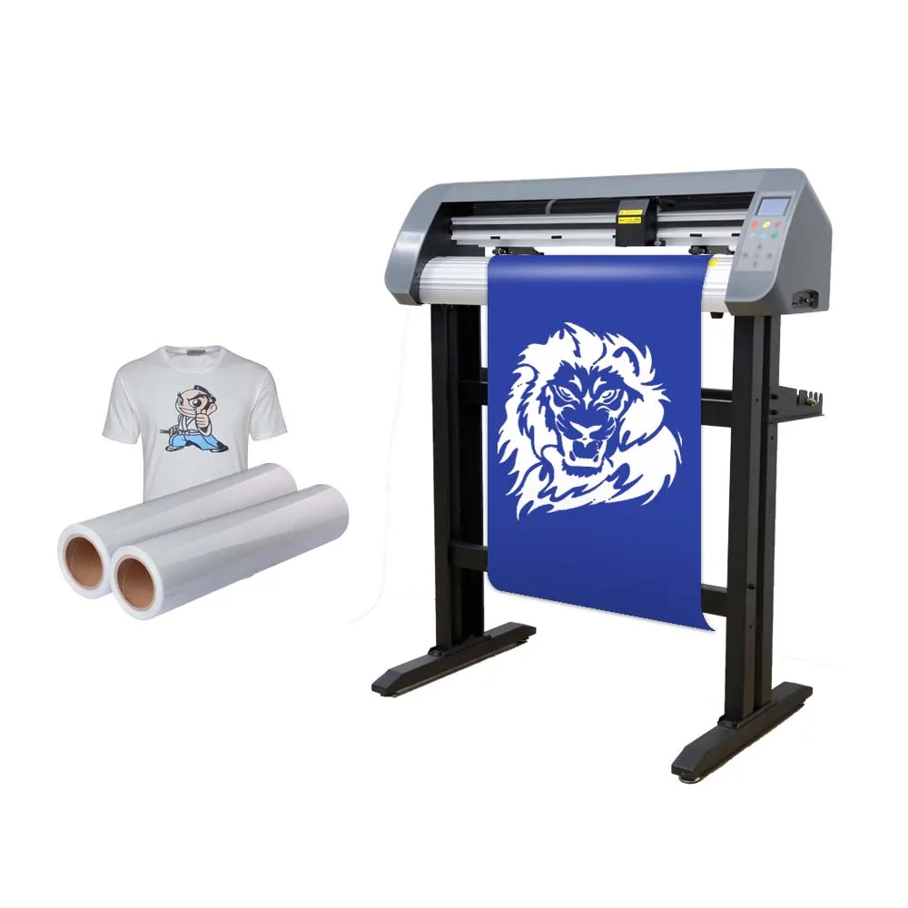 Guangzhou 72cm 720mm 28inch Vinyl Cutting Plotter with Controur Function with Signmaster Software for Label Sticker Flex Banner