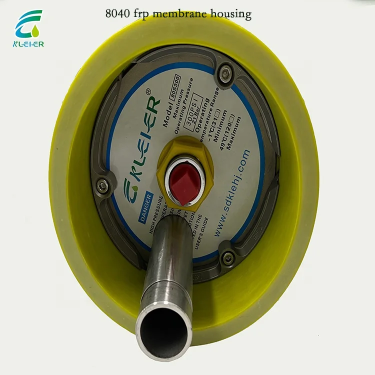 8040 glass steel membrane shell 8inch 1 core to 2 to 3t o 4 to 6 core RO reverse osmosis frp membrane housing