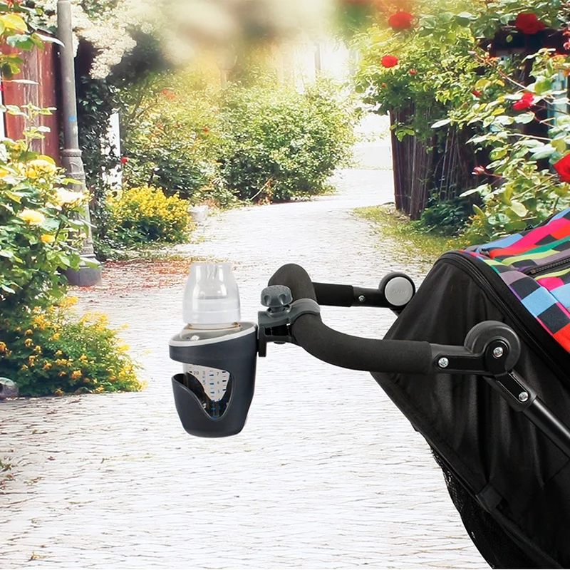 Patented Colorful Plastic Stroller Cup Holder Bottle Holder