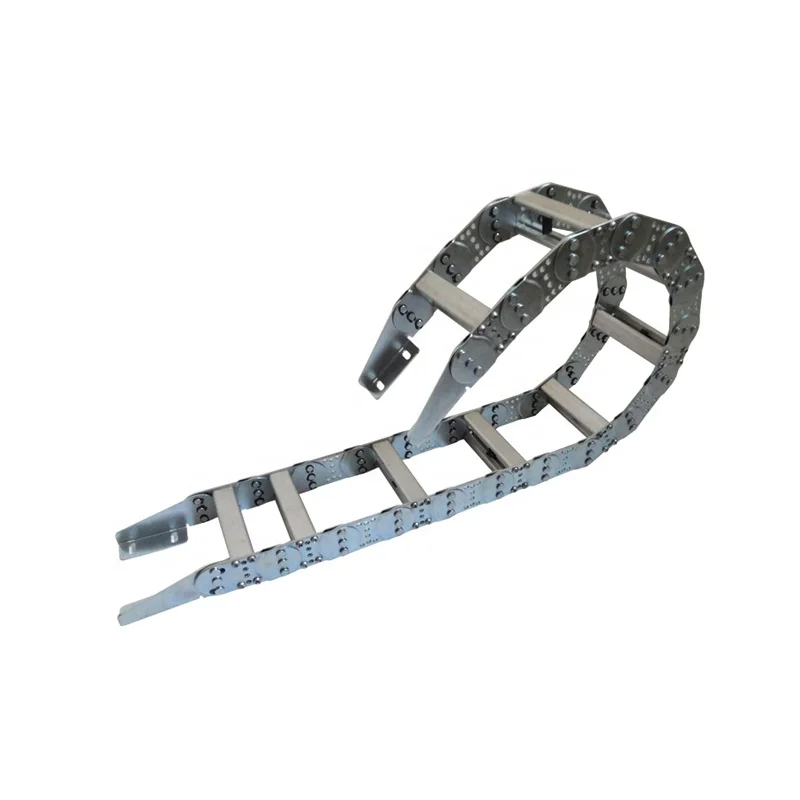Industrial Cable Chain For CNC Machine Steel Drag Chain On Stock