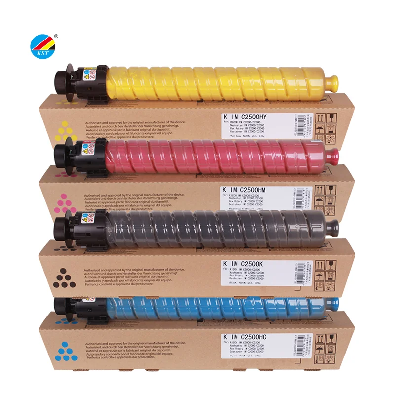 KST IMC2000 IMC2500 Factory Cheap Price Compatible Toner Cartridge for Ricoh IMC 2000 IM C2000 C2500 Color Copier Powder Bulk