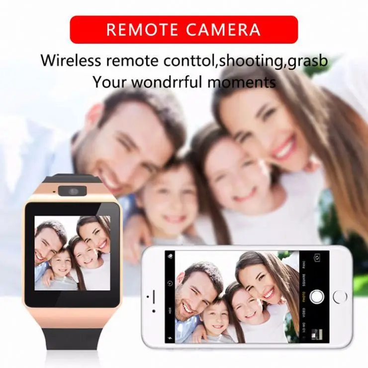 Умные часы Inteligente Reloj с камерой SIM-видео функцией Wi-Fi Dz09