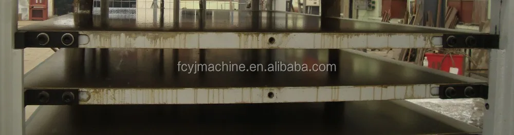 Woodworking Plywood MDF Laminated Hydraulic Hot Press Machine