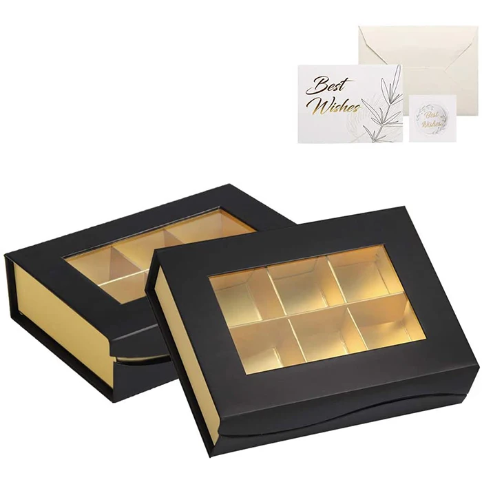 Brown kraft paper pillow box,packing box with transparent window,candy box,Nxcaps.jpg