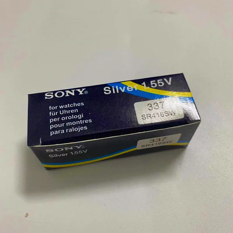 High Quality 1.55V 337 SR416SW Button Battery 1.55V For Sony