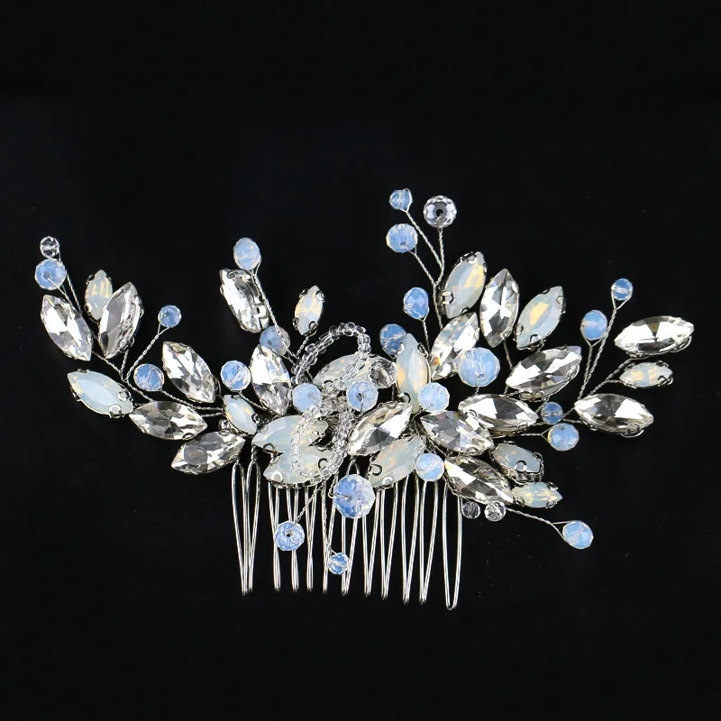 New design  bridal hair comb crystal hair combs