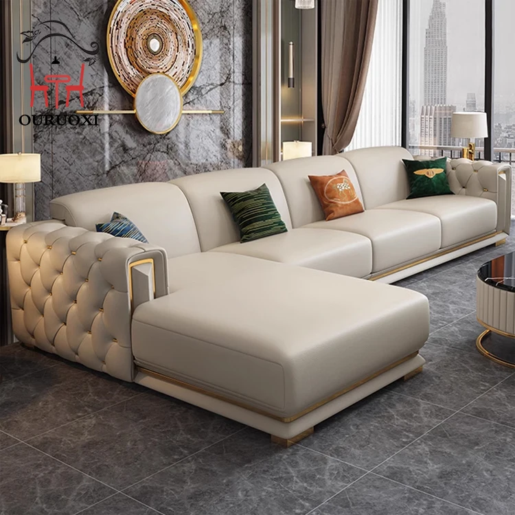 Wholesale hot sell Italian design solid wood frame modern sectional fabric 1+2+3 seat sofa for living room