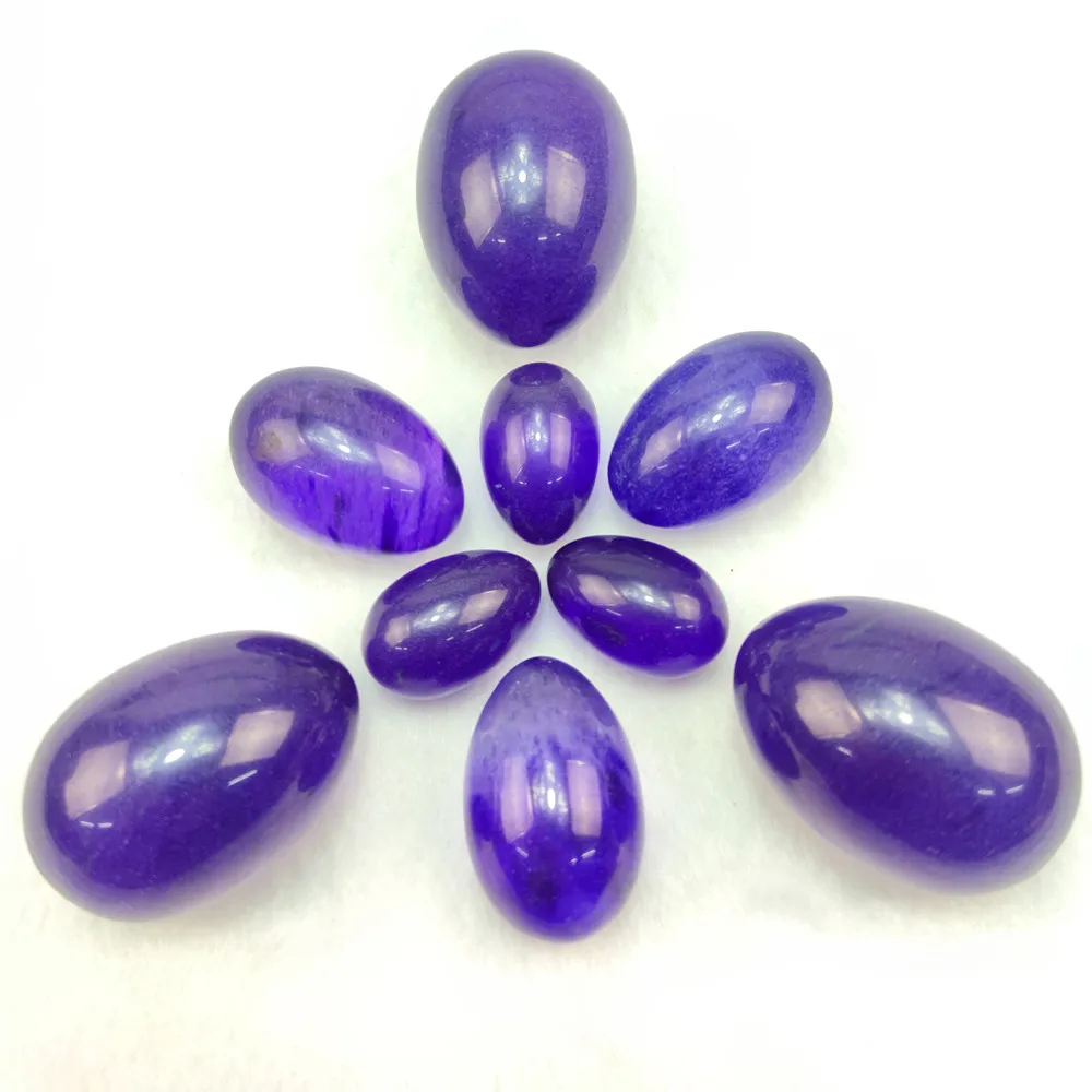Wholesale Beauty Purple Smelting & Artificial Amethyst Egg Messager Egg Crystal Quartz Egg On Sale