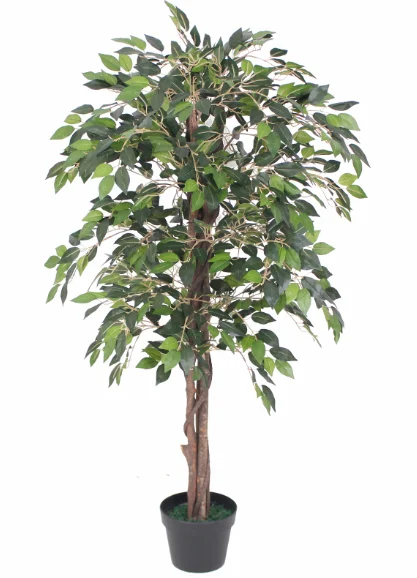  Настоящий сенсорный искусственный кипарис/зеленое дерево кедра с натуральным деревянным стволом