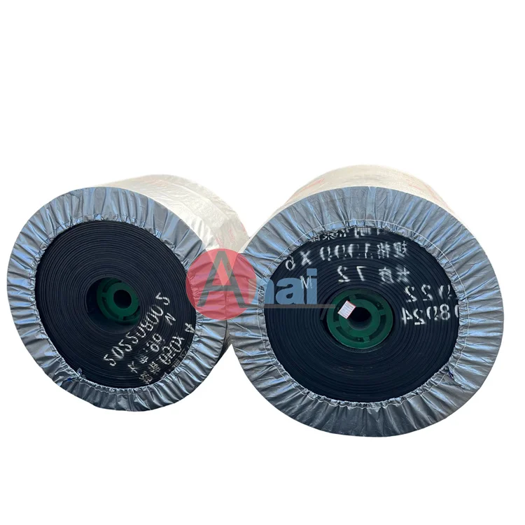 Polyester Ep Rubber Bands Conveyor Belt Limestone Quarry Rubber Conveyor Belts