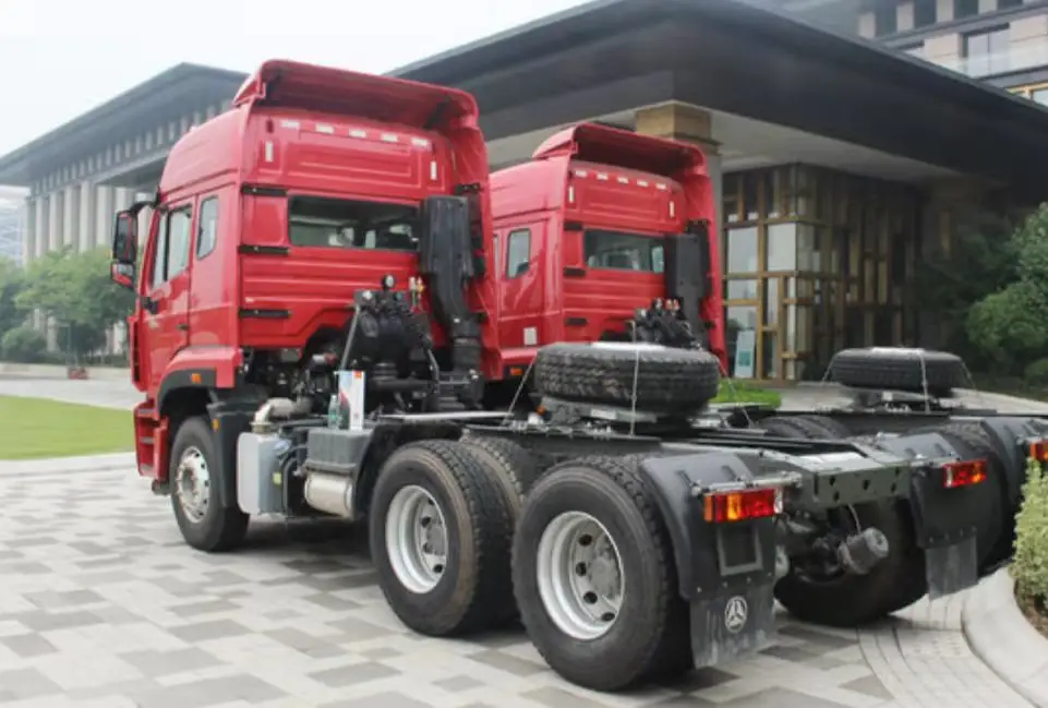 Shackman 2018 2019 years stock Tractor dump truck 6X4  8X4 10 tires 12 tires factory discount Euro IV  sold to Philippines