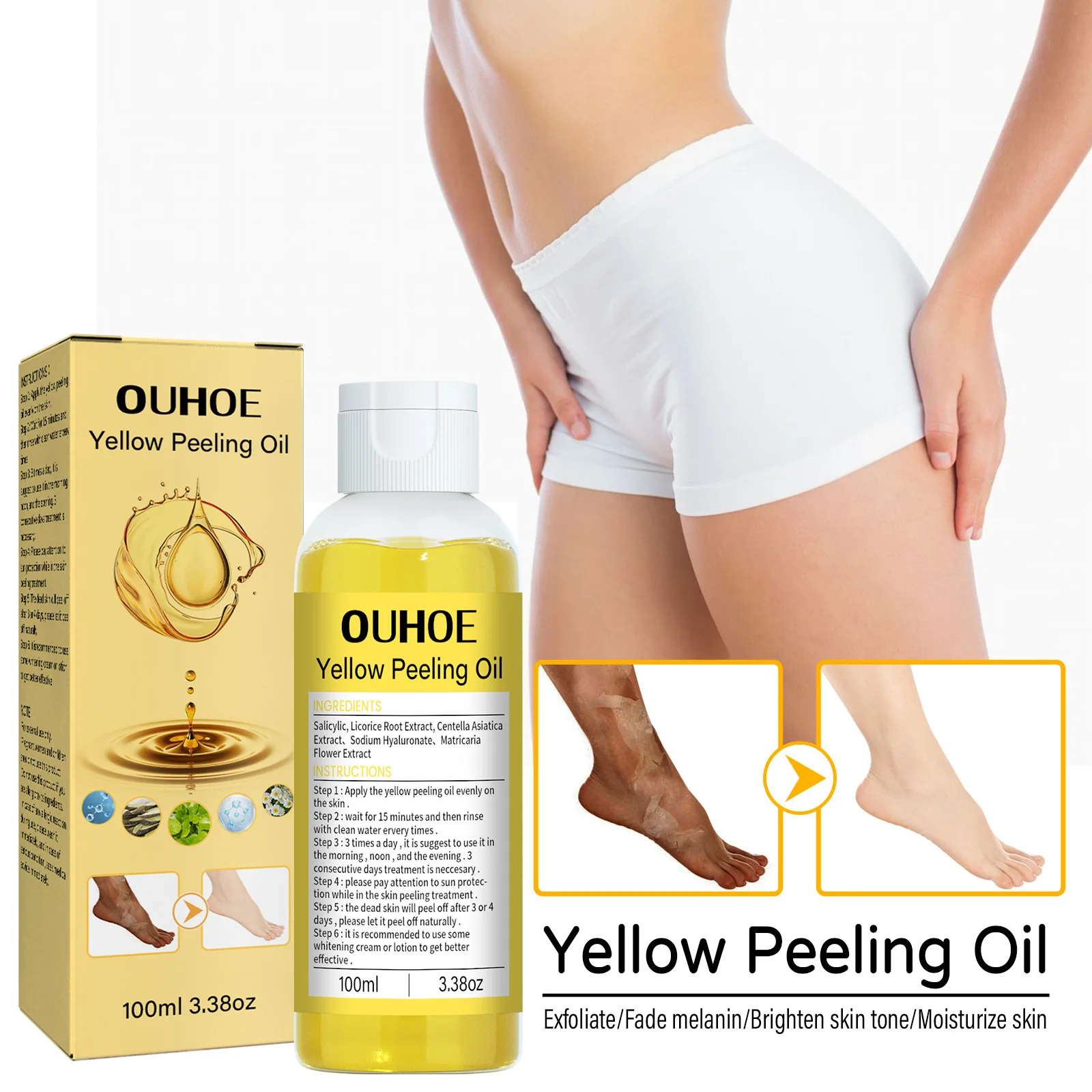 High Quality Salicylic Acid Lotion Cream Removing Dead Skin Peeling Lotion Exfoliating Skin Peeling Body Lotion Cream