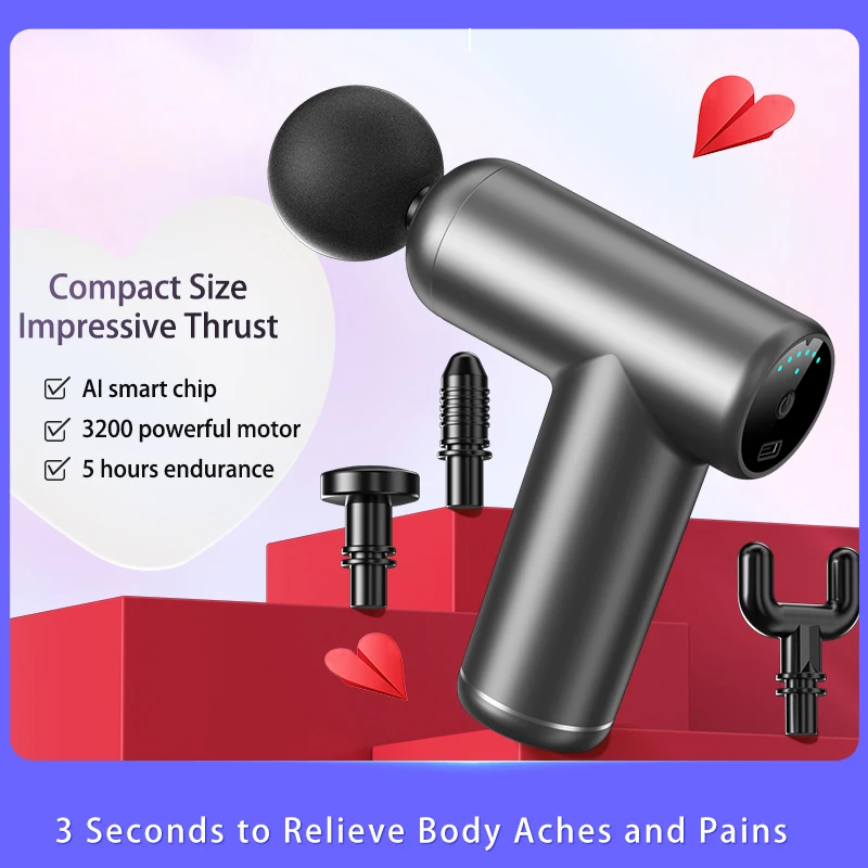 Most Sell Products Cheapest Handheld Massage Gun Pistola Masajeadores Muscular Mini Massage Gun for Arm