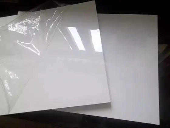 White hpl laminate sheet / HPL plywood / hpl /formica laminate
